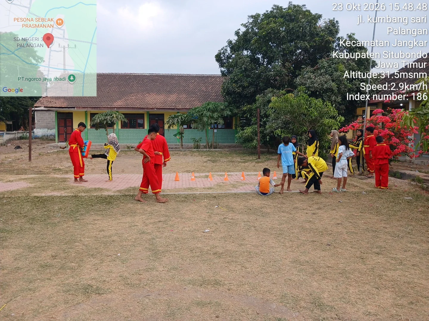 Latihan Rutinan Pencak Silat